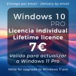 Licencia Digital Windows 10 Pro